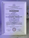 Osvedčenie o úplnej kvalifikácii: Wellness pracovník – masérske služby