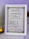 Osvedčenie o absolvovaní akreditovaného vzdelávacieho programu: Wellness pracovník – masérske služby (320 hod.)